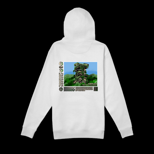 Earth 2137 Hoodie (White)